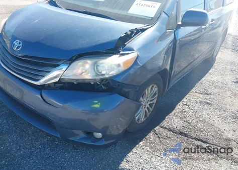 2014 Toyota Sienna Xle V6 8 Passenger from USA, damaged, VIN 5TDYK3DC3ES424795